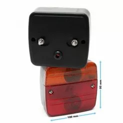 WILTEC Jeu De Feux Arrière De Remorque 12 Pièces Fiche 13 Broches Câble 5m Éclairage Réflecteur Marquage-E -Wiltec Boutique 15524541 4