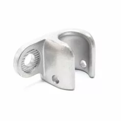 WILTEC Essieu Attelage Remorque Argenté Pour Vélo Attache- Remorque Bicyclette Vélo Couché Vélo électrique