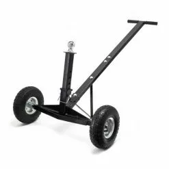 WILTEC Déplace Caravane Remorque Vans Charge 270 Kg Max. Avec Boule D’attelage Réglable Aide à La Manœuvre