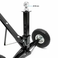 WILTEC Déplace Caravane Remorque Vans Charge 270 Kg Max. Avec Boule D’attelage Réglable Aide à La Manœuvre -Wiltec Boutique 15566661 4