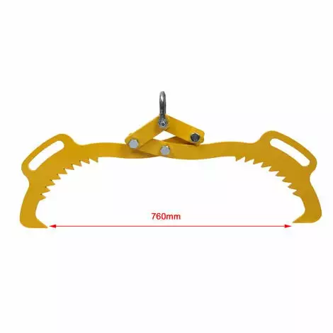 WILTEC Pince Forestière Pour Troncs Max. 760 Mm, Force 1500 Kg, Pince De Levage, 2 Mandrins De Serrage 6 WILTEC Pince Forestière Pour Troncs Max. 760 Mm, Force 1500 Kg, Pince De Levage, 2 Mandrins De Serrage – Image 5