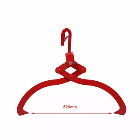 WILTEC Pince Forestière Pour Troncs Max. 620 Mm, Force 450 Kg, Pince De Levage, 2 Mandrins De Serrage 6 WILTEC Pince Forestière Pour Troncs Max. 620 Mm, Force 450 Kg, Pince De Levage, 2 Mandrins De Serrage – Image 4