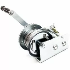 WILTEC Treuil à Câble Manuel De Halage Charge Max. 1100kg 8m Rapport De Transmision 4.1 8:1 Bateau Auto -Wiltec Boutique 1585709 3