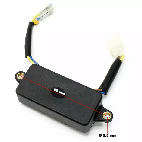 WILTEC Spare Parts Pour Générateur Essence Régulateur De Tension Unité AVR (50Hz/220V) 2000W - 2500W 4 WILTEC Spare Parts Pour Générateur Essence Régulateur De Tension Unité AVR (50Hz/220V) 2000W - 2500W – Image 2