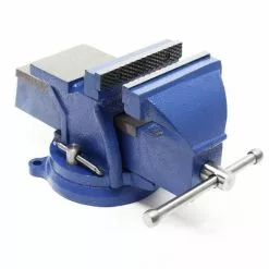 WILTEC Étau D’atelier Heavy Duty Mâchoire De Serrage 200 Mm & Enclume Pour Contrainte Importante Établi