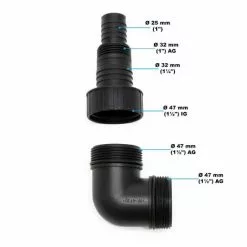 WILTEC Pompe Eaux Usées De 5000l/h 250W Hauteur De Refoulement 6m Particules Jusqu'à Ø5mm Pompe Drainage -Wiltec Boutique 16296572 5