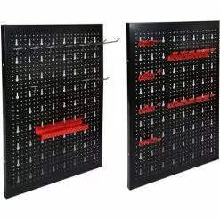 WILTEC Panneau Porte-outils 120x60cm 3 Paroie Perforée 17 Supports Crochets Rangement Suspension Perceuse 9 WILTEC Panneau Porte-outils 120x60cm 3 Paroie Perforée 17 Supports Crochets Rangement Suspension Perceuse -Wiltec Boutique 16296588 4