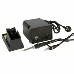 WILTEC Station De Soudage 220V / 40W Max. 480°C Fer à Souder Station De Dessoudage Affichage LCD Réglable -Wiltec Boutique 16314217 3