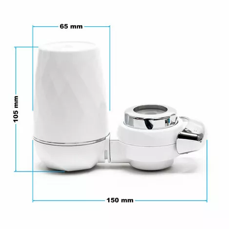 WILTEC NW-LT-H2A Filtre à Eau On Tap Fixation Robinet 9 Étapes Filtrantes Purification 120 L/h Impuretés 7 WILTEC NW-LT-H2A Filtre à Eau On Tap Fixation Robinet 9 Étapes Filtrantes Purification 120 L/h Impuretés – Image 5