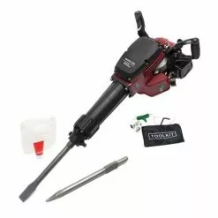 WILTEC Marteau-piqueur 2,5CV 55J Force De Frappe 1500 1/min Prise Hexagonale 2 Burins Brise-béton Cloison