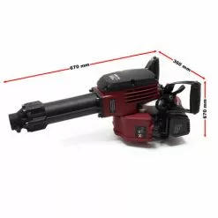 WILTEC Marteau-piqueur 2,5CV 55J Force De Frappe 1500 1/min Prise Hexagonale 2 Burins Brise-béton Cloison -Wiltec Boutique 16780987 5