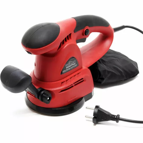 WILTEC Ponceuse 430 W Avec Sac à Poussière Et Papier De Verre 16x 4 WILTEC Ponceuse 430 W Avec Sac à Poussière Et Papier De Verre 16x – Image 2