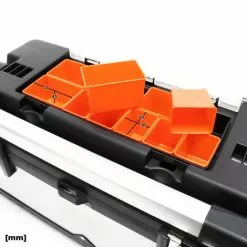 WILTEC Boite à Outils50,5x23,5x25,5cm Acier Fin Cadre En Plastique Porte-outils Mallette Avec Poignée 9 WILTEC Boite à Outils50,5x23,5x25,5cm Acier Fin Cadre En Plastique Porte-outils Mallette Avec Poignée -Wiltec Boutique 17854198 3