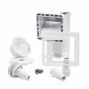 WILTEC Set Écumeur Et Buse D'entrée Pour Piscine Skimmer Intégré Et Grand Panier Récupération Saletés -Wiltec Boutique 18020940 1