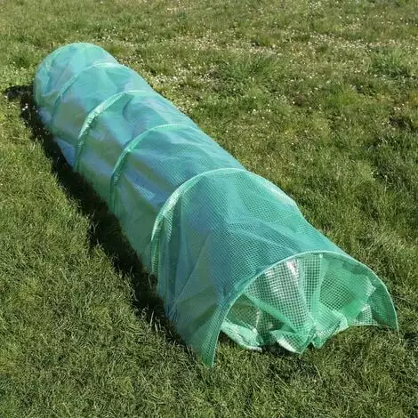 WILTEC Serre Sol Tunnel 300x65x45cm Avec Film Grillagé PE De Protection Des Semis Intempéries Rayons UV 3 WILTEC Serre Sol Tunnel 300x65x45cm Avec Film Grillagé PE De Protection Des Semis Intempéries Rayons UV