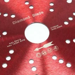 WILTEC Disque Diamant à Tronçonner Ø125mm Alésage 22,23mm Disque Universel 10mm Carrelage Segment Turbo 7 WILTEC Disque Diamant à Tronçonner Ø125mm Alésage 22,23mm Disque Universel 10mm Carrelage Segment Turbo -Wiltec Boutique 18588477 3