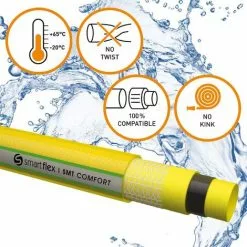 WILTEC Tuyau D‘arrosage SMARTFLEX SMT Comfort Multicouche 25m Ø25mm (1") 7 Bars Robuste Anti Torsion -Wiltec Boutique 19499501 3