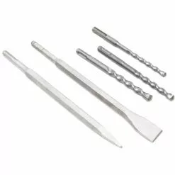 WILTEC Marteau Perforateur 1050W 3000 Tr./min 3 Foret 3 Burin Béton Acier Bois Mandrin Burinage Perçage -Wiltec Boutique 19978465 4