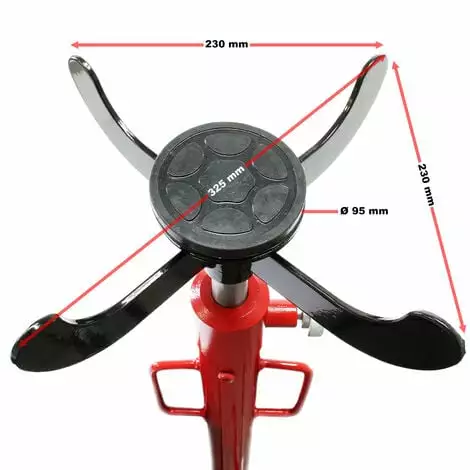 WILTEC Vérin De Fosse Cric Hydraulique Transmission Lève Moteur Mobile Chèvre 500kg Hauteur 110-192cm 7 WILTEC Vérin De Fosse Cric Hydraulique Transmission Lève Moteur Mobile Chèvre 500kg Hauteur 110-192cm – Image 5