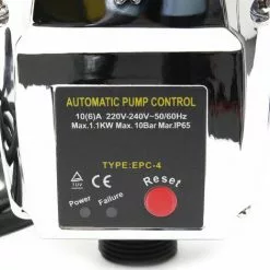 WILTEC Pressostat EPC-4 230V 2 Câbles Réseaux D'eau Domestiques & Pompes Monophasées Anti-marche à Sec -Wiltec Boutique 20801361 5