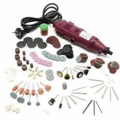 WILTEC Mini Broyeur Avec Accessoires 234 Pcs.Outil Multifonctions Meuleuse Graveuse Ponceuse 8 WILTEC Mini Broyeur Avec Accessoires 234 Pcs.Outil Multifonctions Meuleuse Graveuse Ponceuse -Wiltec Boutique 2093195 3