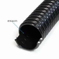 WILTEC Tuyau Spiralé De Refoulement 10m Noir Flexible Débit 19mm (3/4") Avec Spirale De Renforcement -Wiltec Boutique 21255186 2