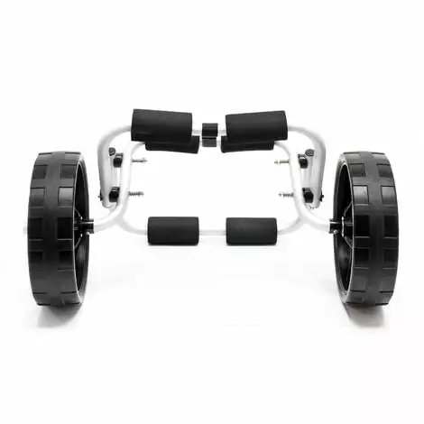 WILTEC Chariot De Transport Alu Pliable 45kg Kayak Canoë Avec Roues PU & Sangles En Nylon Fixation Sécurité 6 WILTEC Chariot De Transport Alu Pliable 45kg Kayak Canoë Avec Roues PU & Sangles En Nylon Fixation Sécurité – Image 4