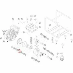 WILTEC Pièce De Rechange Joint Céramique Pièce 1 Pour 4,8kW (6,5 CV) Pompe à Eau 4 Temps LIFAN 50WG -Wiltec Boutique 23570863 3