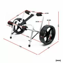 WILTEC Chariot De Transport Alu Pliable 68kg Kayak Canoë Avec Roues PU & Sangles En Nylon Fixation Sécurité 9 WILTEC Chariot De Transport Alu Pliable 68kg Kayak Canoë Avec Roues PU & Sangles En Nylon Fixation Sécurité -Wiltec Boutique 24398869 3