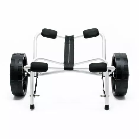 WILTEC Chariot De Transport Alu Pliable 68kg Kayak Canoë Avec Roues PU & Sangles En Nylon Fixation Sécurité 6 WILTEC Chariot De Transport Alu Pliable 68kg Kayak Canoë Avec Roues PU & Sangles En Nylon Fixation Sécurité – Image 4