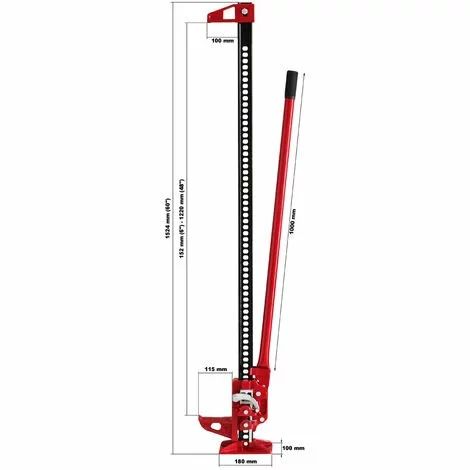 WILTEC Farm Jack Tout-terrain ATV 4x4 Cric Pour Véhicule Voiture Tout Terrain 3000 Kg 5 WILTEC Farm Jack Tout-terrain ATV 4x4 Cric Pour Véhicule Voiture Tout Terrain 3000 Kg – Image 3
