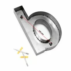 WILTEC Plaque Numéro Maison "d" Arial Anthracite 3D 15cm Acier Fin Résistant Intempéries Matériel Fixation 11 WILTEC Plaque Numéro Maison "d" Arial Anthracite 3D 15cm Acier Fin Résistant Intempéries Matériel Fixation -Wiltec Boutique 27196119 5