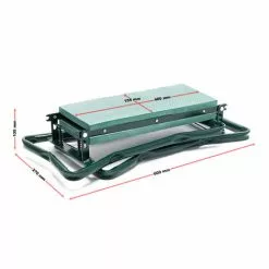 WILTEC Tabouret Agenouilloir De Jardinage Pliable Avec Poche Assise Rembourrée Siège Jardinier Charge 150kg -Wiltec Boutique 28418740 3