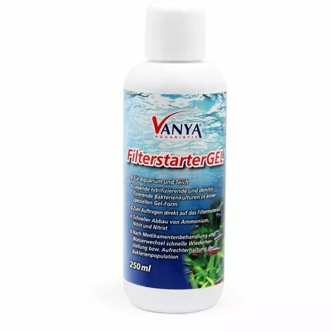 WILTEC Vanya FilterStarter Gel 250ml Bactéries Vivantes Filtration Aquarium & Bassin Activation Biologique 3 WILTEC Vanya FilterStarter Gel 250ml Bactéries Vivantes Filtration Aquarium & Bassin Activation Biologique