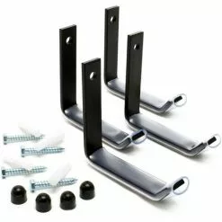 WILTEC Support Mural Pour 4 Pneus Accessoires Pour Roues Rayonnage Pneus Étagère Pour Pneus 6 WILTEC Support Mural Pour 4 Pneus Accessoires Pour Roues Rayonnage Pneus Étagère Pour Pneus -Wiltec Boutique 3033725 2