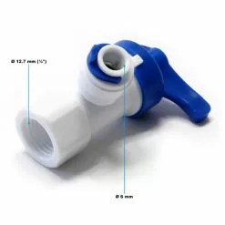 WILTEC Osmose Robinet Adaptateur 12,5 Mm Filetage Fém. Réservoir Alimentation Cuve D’eau Valve Bypass 7 WILTEC Osmose Robinet Adaptateur 12,5 Mm Filetage Fém. Réservoir Alimentation Cuve D’eau Valve Bypass -Wiltec Boutique 3049971 3