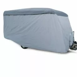 WILTEC Housse De Protection Pour Caravane Taille L 580x225x220 Cm Bâche Camping-car Revêtement Imperméable