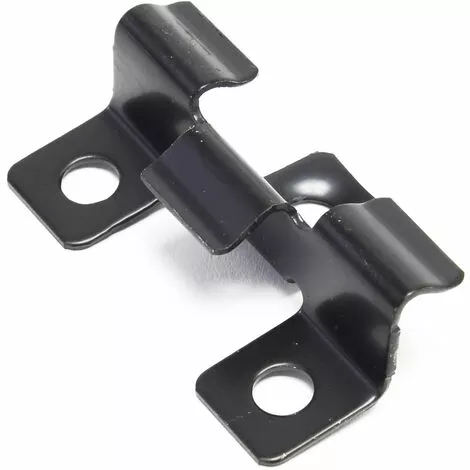 WILTEC XPOtool Clips Acier Fin Montage Des Planchers Lames Terrasse Serrage De Hauteur 8mm 50 Pcs. En Noir 4 WILTEC XPOtool Clips Acier Fin Montage Des Planchers Lames Terrasse Serrage De Hauteur 8mm 50 Pcs. En Noir – Image 2