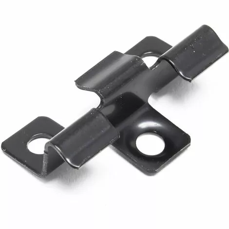 WILTEC XPOtool Clips Acier Fin Montage Des Planchers Lames Terrasse Serrage De Hauteur 8mm 50 Pcs. En Noir 5 WILTEC XPOtool Clips Acier Fin Montage Des Planchers Lames Terrasse Serrage De Hauteur 8mm 50 Pcs. En Noir – Image 3