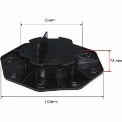WILTEC XPOtool Plots De Fondation Charge 2700kg Pieds De Support Réglage Hauteur 18-30mm Lames Terrasse 11 WILTEC XPOtool Plots De Fondation Charge 2700kg Pieds De Support Réglage Hauteur 18-30mm Lames Terrasse -Wiltec Boutique 31951974 5