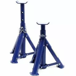 WILTEC Lot De 2 Chandelles De Levage Cric Pour Voiture (2 T Chacune) Chandelle De Calage Support De Montage