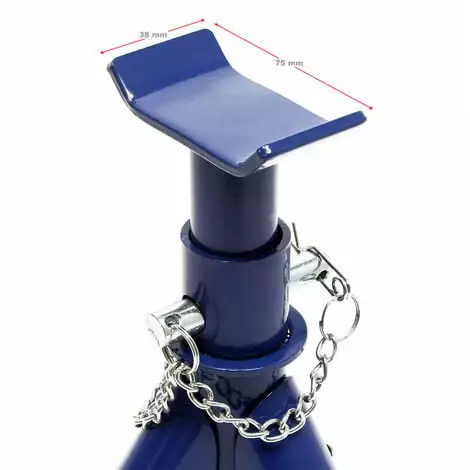 WILTEC Lot De 2 Chandelles De Levage Cric Pour Voiture (2 T Chacune) Chandelle De Calage Support De Montage 6 WILTEC Lot De 2 Chandelles De Levage Cric Pour Voiture (2 T Chacune) Chandelle De Calage Support De Montage â Image 4