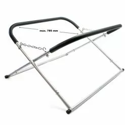 WILTEC Chevalet Support Pare-brise Pliable Réglable En Hauteur Jusqu'à 100 Cm Charge Jusqu'à 50 Kg -Wiltec Boutique 3199109 3