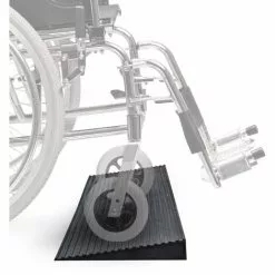 WILTEC Rampe De Seuil 8 Mm × 900 Mm Avec Film Adhésif, Noire, Rampe à Haute Capacité De Charge -Wiltec Boutique 35444182 3