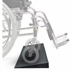 WILTEC Rampe De Seuil 24 Mm × 900 Mm Avec Film Adhésif, Noire, Rampe à Haute Capacité De Charge -Wiltec Boutique 35444222 3