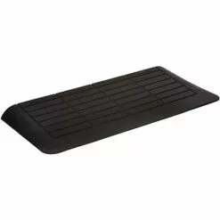 WILTEC Rampe De Seuil 3 Bords Inclinés 45mm Capacité De Charge 2500 Kg Accès Mobilité Réduite Ligne Confort