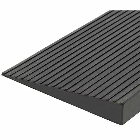 WILTEC Rampe De Seuil 16 Mm X 1000 Mm En Caoutchouc Noir Rampe D’accès Charge Importante Fauteuil Roulant 4 WILTEC Rampe De Seuil 16 Mm X 1000 Mm En Caoutchouc Noir Rampe D’accès Charge Importante Fauteuil Roulant – Image 2