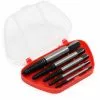 WILTEC XPOtool Lot D’extracteurs De Vis 5 Pièces Pour Vis Et Boulons De 3-19mm (M3-M18) Extracteurs De Goujon Acier Au Carbone -Wiltec Boutique 36726646 1