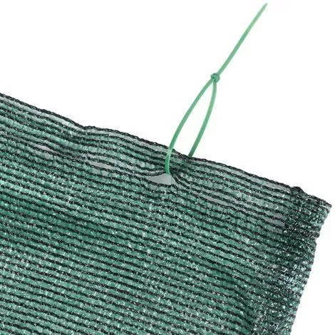 WILTEC Bâche De Clôture 1,2 × 25 M, Verte, Brise-vue Pour Clôtures, Balcons Et Jardins, Tissu En PE-HD Stabilisé Aux Rayons UV 7 WILTEC Bâche De Clôture 1,2 × 25 M, Verte, Brise-vue Pour Clôtures, Balcons Et Jardins, Tissu En PE-HD Stabilisé Aux Rayons UV – Image 5