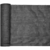 WILTEC Bâche De Clôture 1×25m, Gris Anthracite, Brise-vue Clôture, Balcon, Jardin, Tissu PE-HD Stabilisé UV -Wiltec Boutique 36726962 1